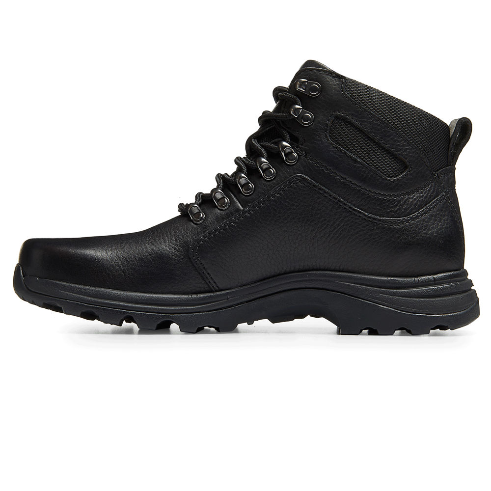 Botas Rockport Homem Pretas - Cold Springs Waterproof Elkhart - 73654BTHJ